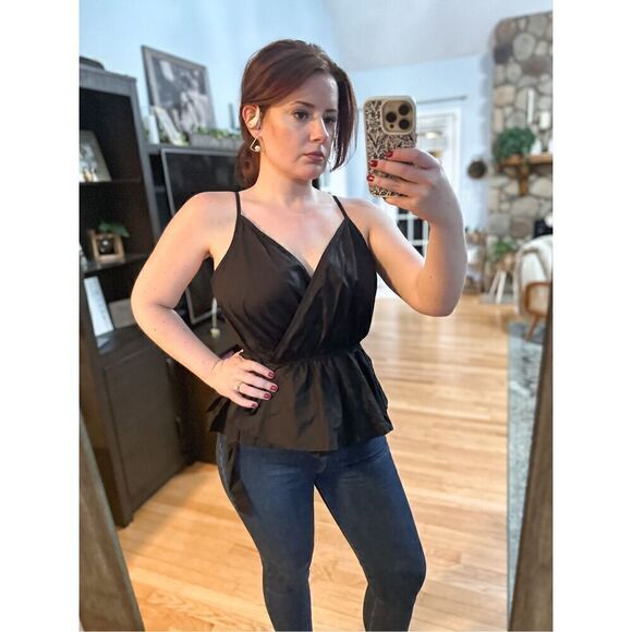 Shein Curve Wrap Top - Picture 6 of 12